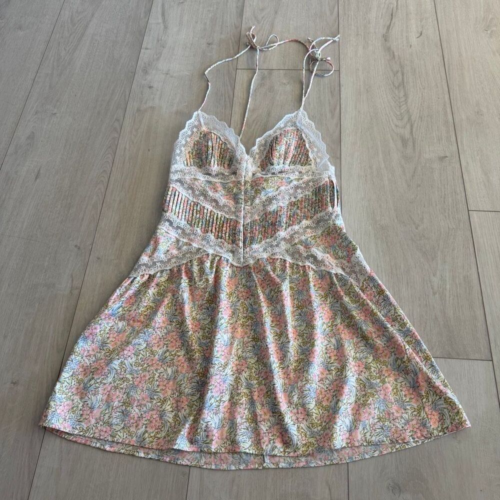 For Love and Lemons Farrah Slip Dress size S